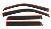 09-14 F-150 SuperCrew AVS 194155 Ventvisor In-Channel Window Deflectors 4pc - Smoke